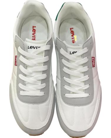 Scarpe sport per Uomo LEVIS ZAPATILLAS BLANCA 54 LIGHT GREY