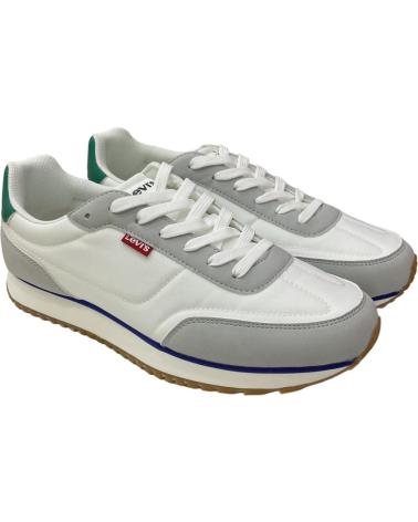 Scarpe sport per Uomo LEVIS ZAPATILLAS BLANCA 54 LIGHT GREY