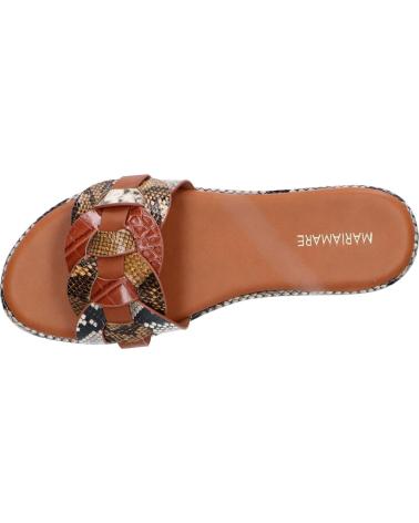 Chanclas de Mujer MARIA MARE 68096 C51604 BRUSH AVELLANA