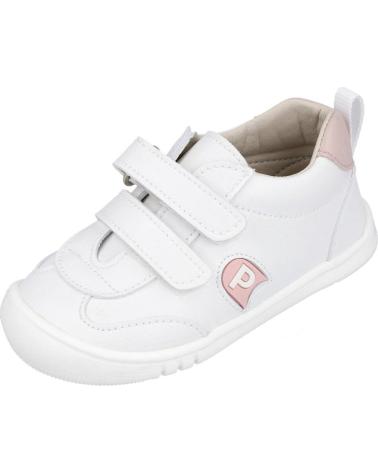 Sportivo per Bambina L&R SHOES PF6200 DEPORTIVAS RESPETUOSAS BLANCO-ROSA