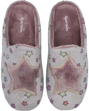 Calzado de casa de Niña GARZON N4749-247 ZAPATILLAS DE CASA NIN GRIS