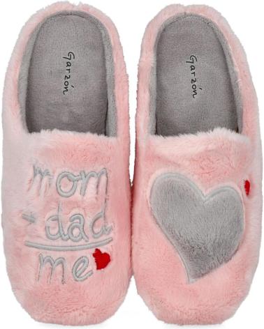Calzado de casa de Niña GARZON N4756-275 ZAPATILLAS DE CASA NIN ROSA