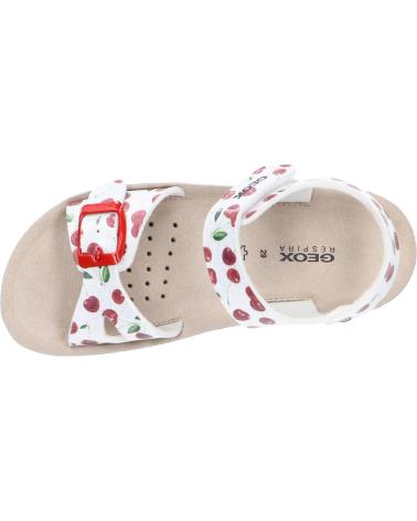 girl Sandals GEOX J15EAB 000BJ J COSTAREI C0544 SILVER