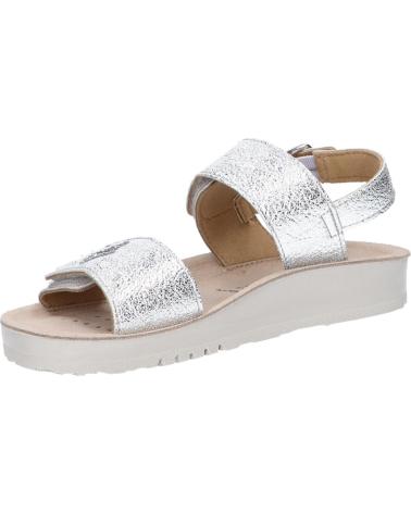 girl Sandals GEOX SANDALIAS NINA MODELO J SANDAL COSTAREI GI COLOR PLATA C1007 C1007