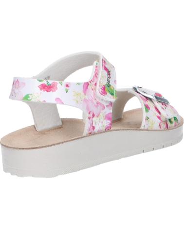 Sandalen für Mädchen GEOX J15EAB 000BJ J COSTAREI C0406 WHITE