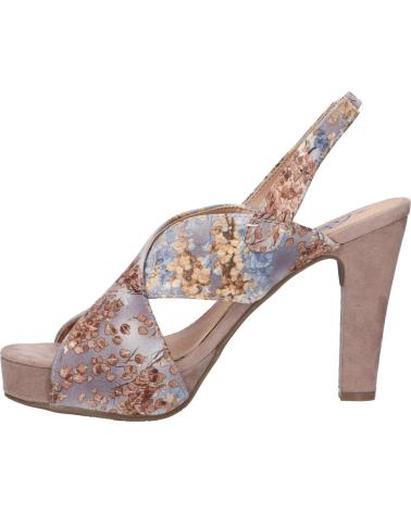 Sandalias de Mujer REFRESH 61712 TEXTIL FLOR TAUPE