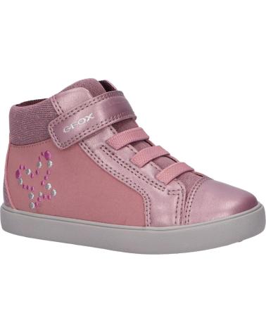 Stiefel für Mädchen GEOX B361MB 0SDNF B GISLI C8006 DK PINK