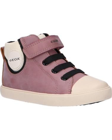 Stiefel für Mädchen GEOX B361MD 0MEFU B GISLI C8J1M DK ROSE-LT IVORY