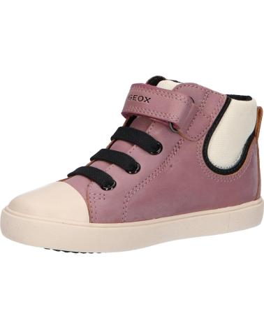 Stiefel für Mädchen GEOX B361MD 0MEFU B GISLI C8J1M DK ROSE-LT IVORY