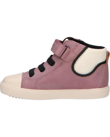 Stiefel für Mädchen GEOX B361MD 0MEFU B GISLI C8J1M DK ROSE-LT IVORY