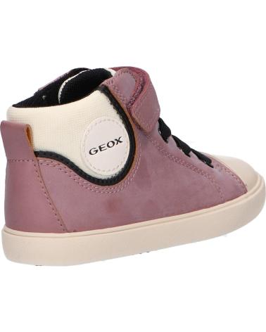 Stiefel für Mädchen GEOX B361MD 0MEFU B GISLI C8J1M DK ROSE-LT IVORY