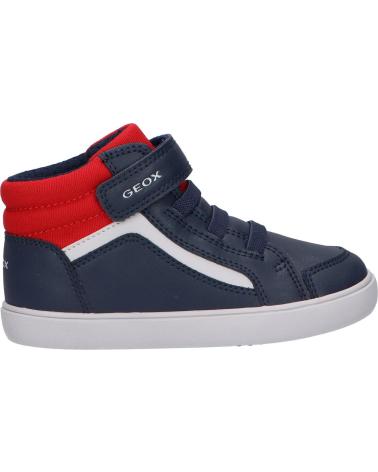 Stiefel für Junge GEOX B361ND 05410 B GISLI C0735 NAVY-RED