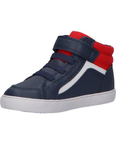 Stiefel für Junge GEOX B361ND 05410 B GISLI C0735 NAVY-RED