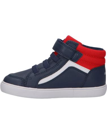 Stiefel für Junge GEOX B361ND 05410 B GISLI C0735 NAVY-RED