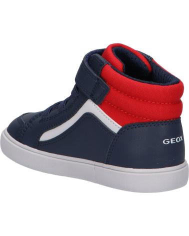 Stiefel für Junge GEOX B361ND 05410 B GISLI C0735 NAVY-RED