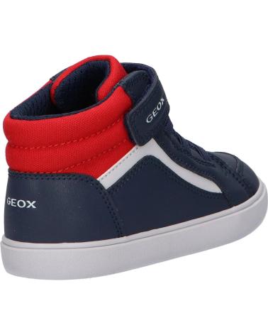 Stiefel für Junge GEOX B361ND 05410 B GISLI C0735 NAVY-RED