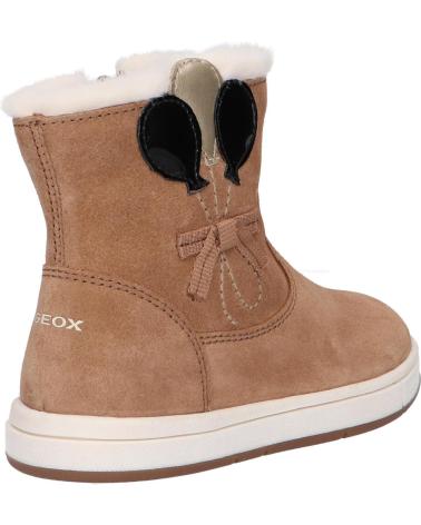 Boots für Mädchen GEOX B364AA 00022 B TROTTOLA C6175 WHISKY-BLACK