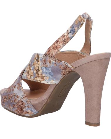 Sandalias de Mujer REFRESH 61712 TEXTIL FLOR TAUPE
