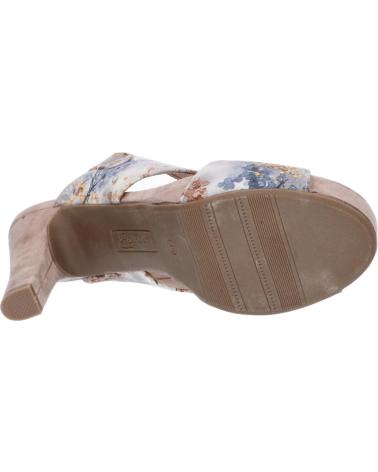 Sandalias de Mujer REFRESH 61712 TEXTIL FLOR TAUPE