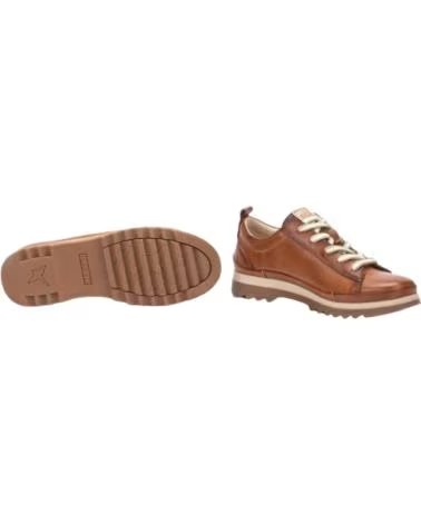 Scarpe per Donna pikolinos ZAPATOS SPORT PIEL CUERO BRANDY