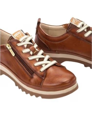 Scarpe per Donna pikolinos ZAPATOS SPORT PIEL CUERO BRANDY