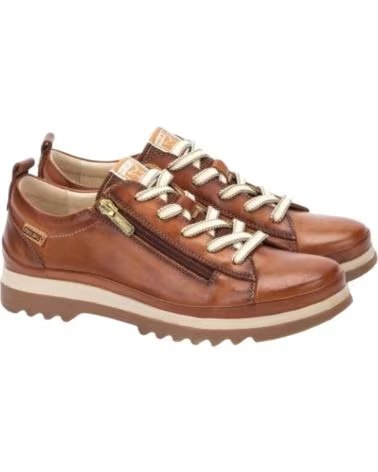 Scarpe per Donna pikolinos ZAPATOS SPORT PIEL CUERO BRANDY