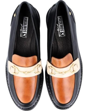 Chaussures pour Femme PIKOLINOS MOCASIN PIEL NEGRO BLACK