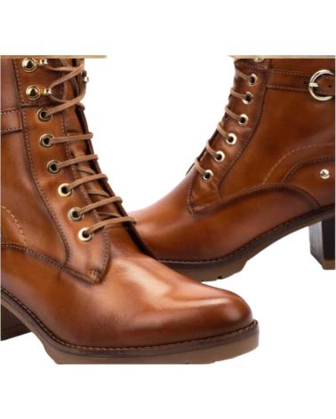 Botins de Mulher PIKOLINOS BOTINES LLANES W7H-8510 BRANDY