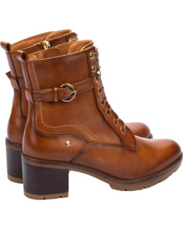 Botins de Mulher PIKOLINOS BOTINES LLANES W7H-8510 BRANDY