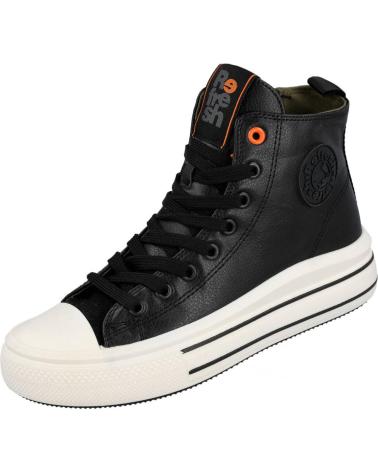 Botines de Mujer REFRESH 170934 DEPORTIVAS BOTAS DE MUJE NEGRO