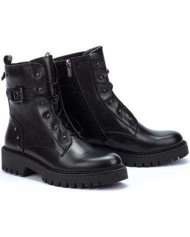 Botines de Mujer PIKOLINOS BOTIN CORDONES W6P-8556 NEGRO BLACK