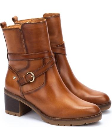 Botines de Mujer pikolinos BOTINES LLANES W7H-8507 BRANDY