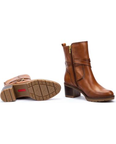 Botines de Mujer pikolinos BOTINES LLANES W7H-8507 BRANDY