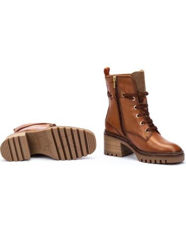 Botines de Mujer PIKOLINOS BOTIN CORDONES BRANDY