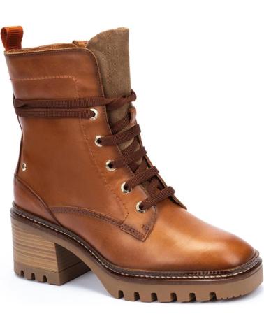 Botines de Mujer PIKOLINOS BOTIN CORDONES BRANDY