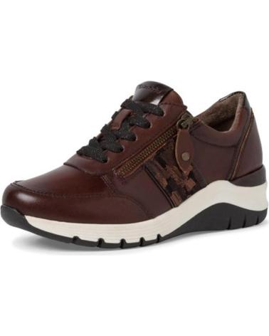 Zapatillas deporte de Mujer TAMARIS 83701 PIEL MARRON