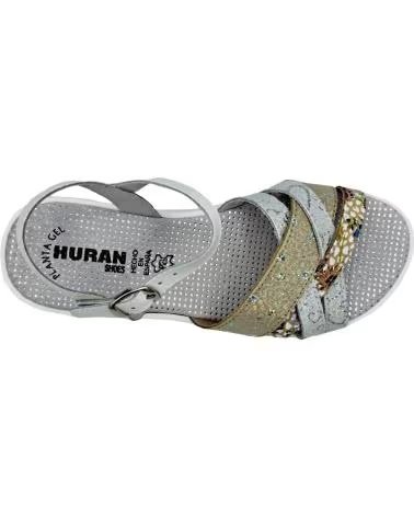 girl Sandals  SANDALIA NINA PIEL BLANCO