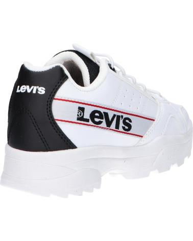 Zapatillas deporte de Niña LEVIS VSOH0053S SOHO 0062 WHITE BLACK