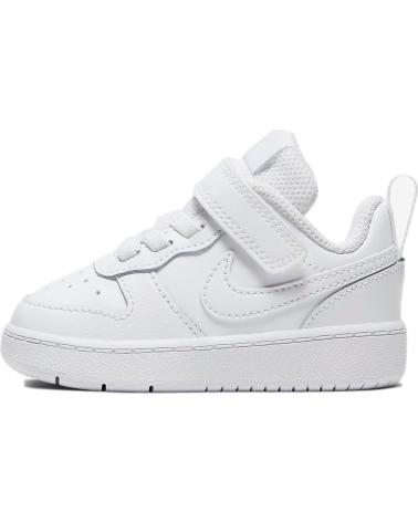 Sportivo per Donna e Bambina e Bambino NIKE ZAPATILLAS BLANCAS COURT BOROUGH BQ5453 BLANCO