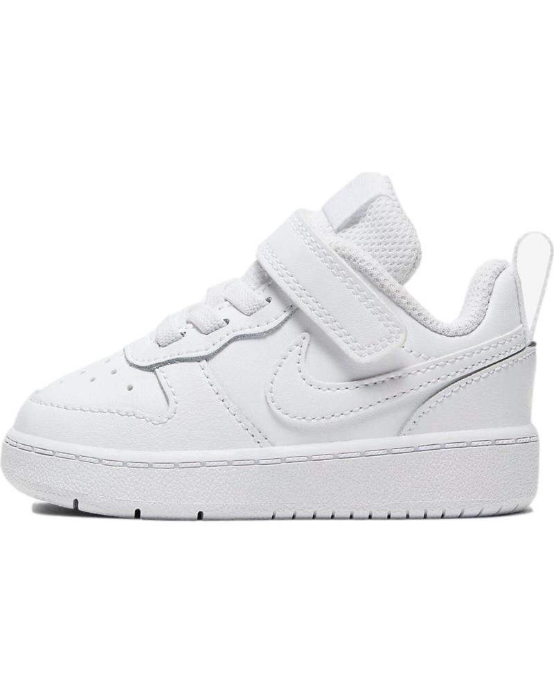 Sportivo per Donna e Bambina e Bambino NIKE ZAPATILLAS BLANCAS COURT BOROUGH BQ5453 BLANCO