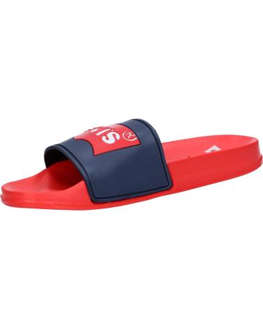 Chanclas de Mujer y Niña y Niño LEVIS VPOL0061S POOL 0290 NAVY RED