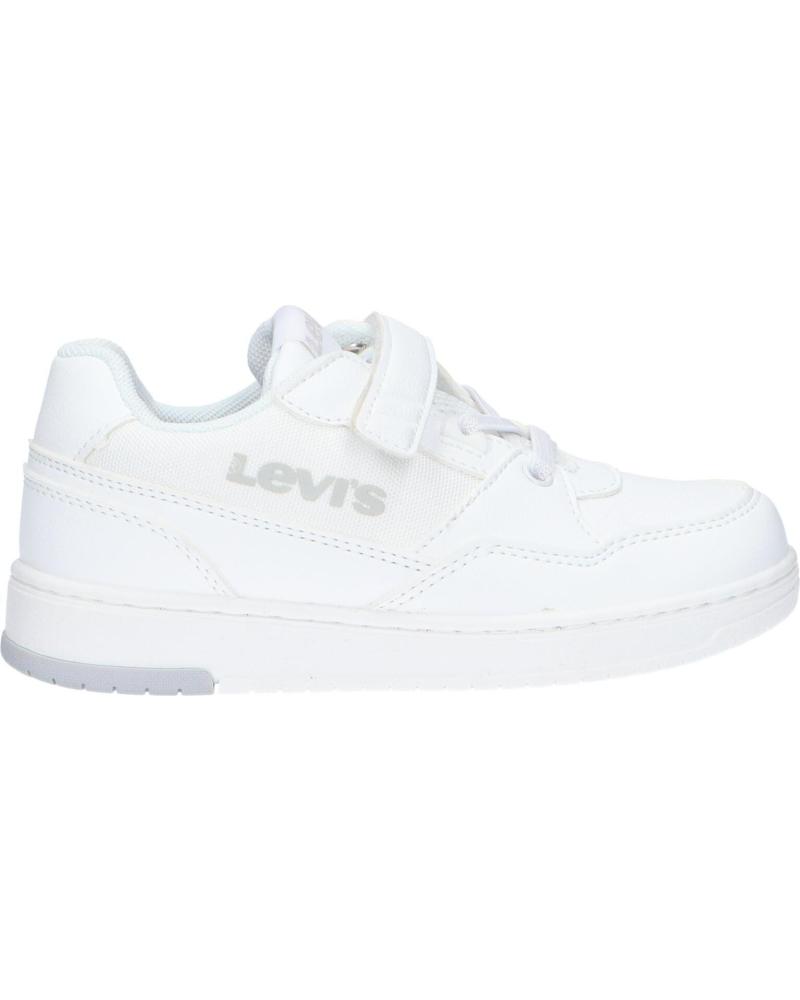 girl and boy Zapatillas deporte LEVIS VIRV0010T SHOT 0061 WHITE