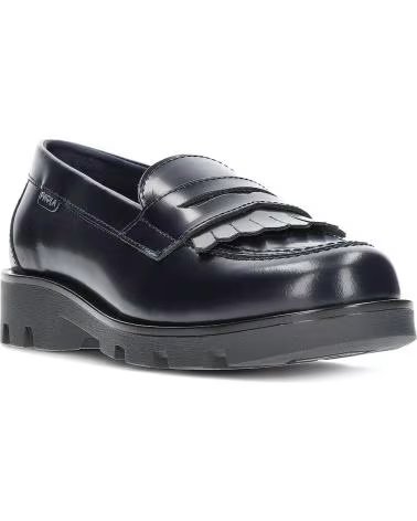 MOCASSINO IN PELLE PABLOSKY 854121 BLU MARINO PER BAMBINA AZUL