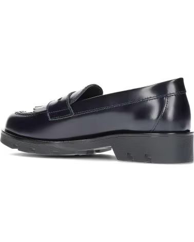 MOCASSINO IN PELLE PABLOSKY 854121 BLU MARINO PER BAMBINA AZUL