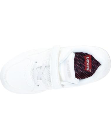girl and boy Zapatillas deporte LEVIS VIRV0010T SHOT 0061 WHITE