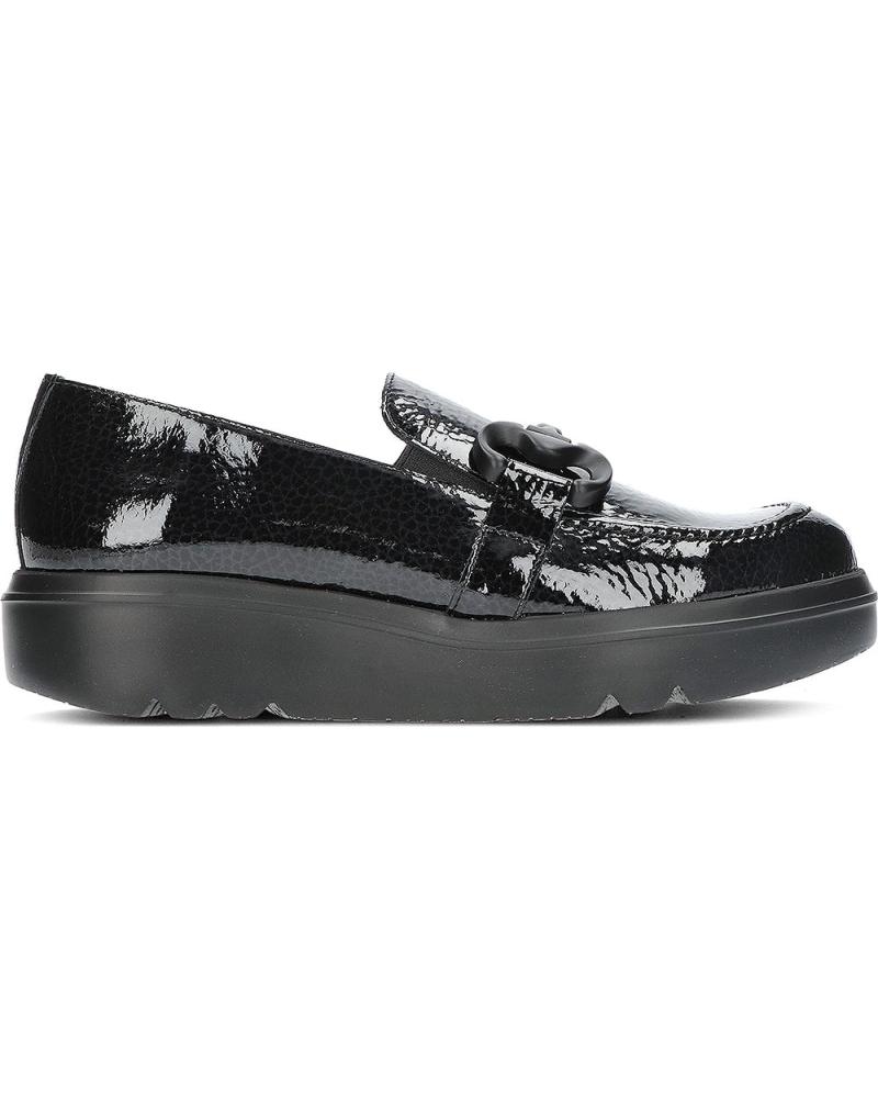 Mocasines de Mujer WONDERS MOCASIN CARIBU A-2821 NEGRO