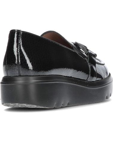 Mocasines de Mujer WONDERS MOCASIN CARIBU A-2821 NEGRO