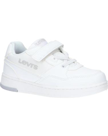 girl and boy Zapatillas deporte LEVIS VIRV0010T SHOT 0061 WHITE