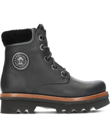 Botas de Mujer PANAMA JACK BOTAS CON SUELA TRUCK EXTRALIGHT NEGRO