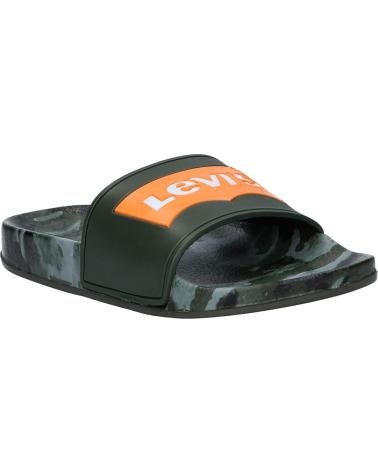 Chanclas de Mujer y Niña y Niño LEVIS VPOL0071S POOL 1785 KHAKI CAMO